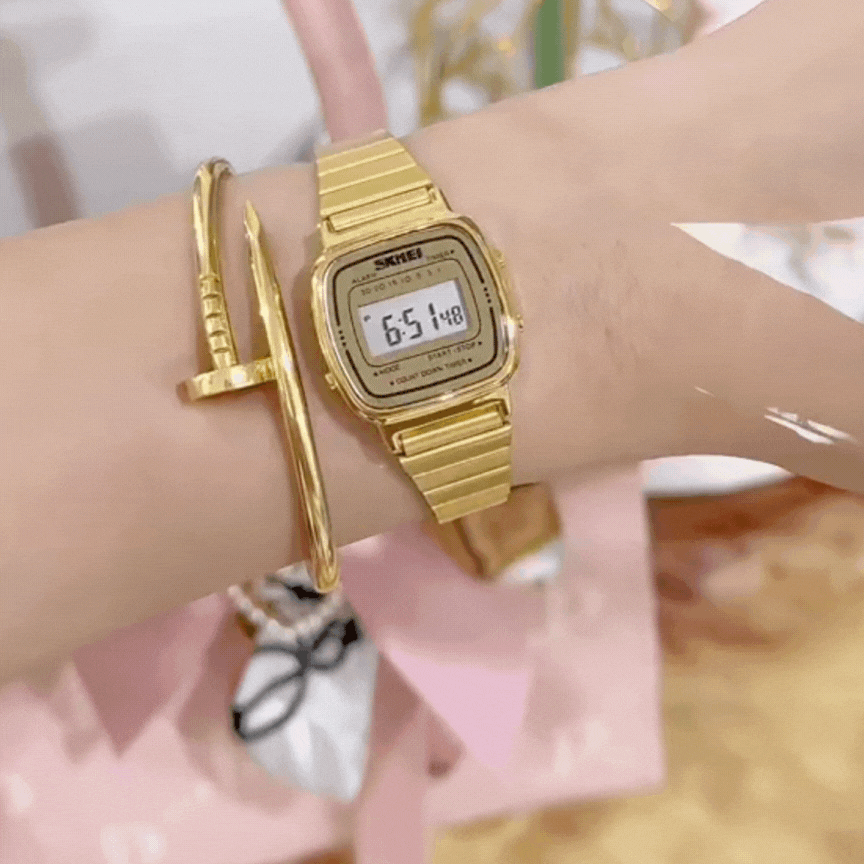 RELOJ DIGITAL PARA MUJERES